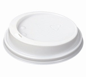 Ripple Cup Lids, White (x1000)